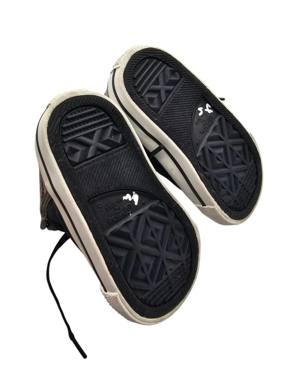 Converse Infants Chuck Taylor All Star High Street sneakers Sz 5 Black Gray